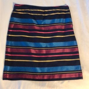 Tommy Hilfiger Horizontal Stripes Skirt Size 4